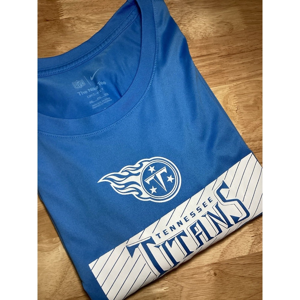 Men's Nike NFL Tennessee Titans Big‎ & Tall Short sleeved Performance Tee 4XL